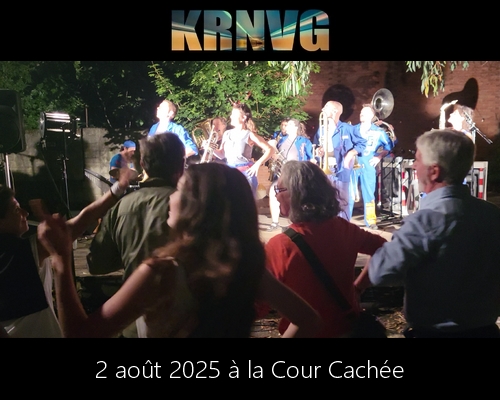 La Fanfare KRNVG à La Cour Cachée | 2 août 2025